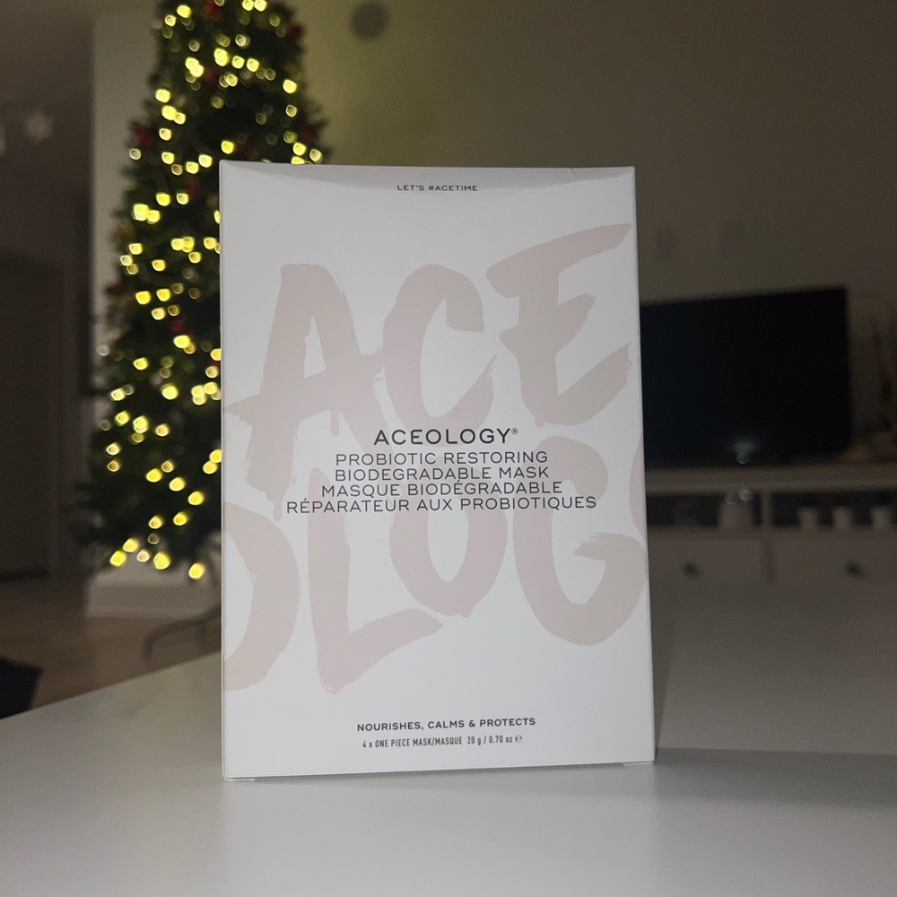 Aceology Probiotic Restoring Biodegradable Sheet Mask 4ct